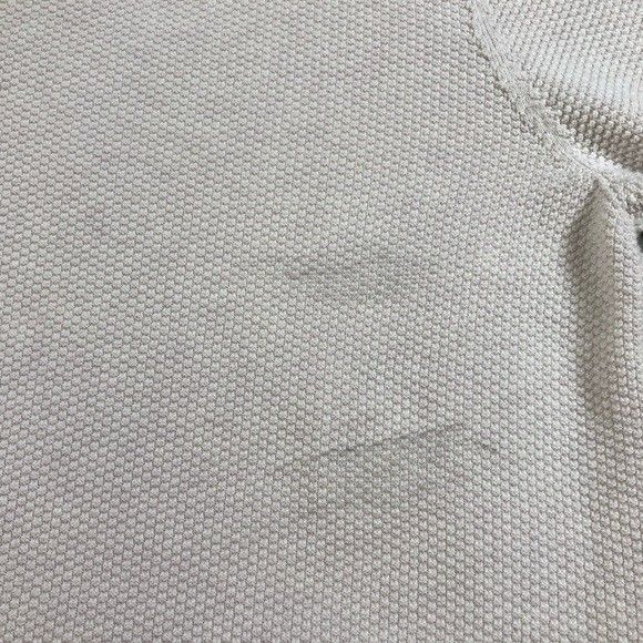 Flaw Lululemon Sweater Womens XS Cream Crew Neck Textured Cotton Blend Pullover - Picture 11 of 11